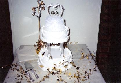 Burgess's 50th Anniversary Cake