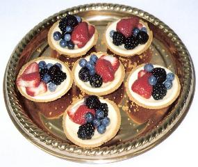 Fruit-Topped Cheesecake Tarts