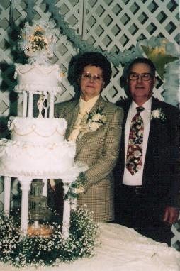 Allison's 50th Anniversary Cake