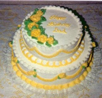 70th Birthday Cake