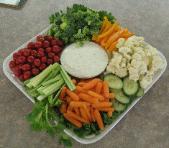 Veggie Tray with Dip