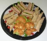 Chicken Salad Croissants, Wraps & Club Sandwiches